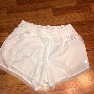 White Athletic Shorts